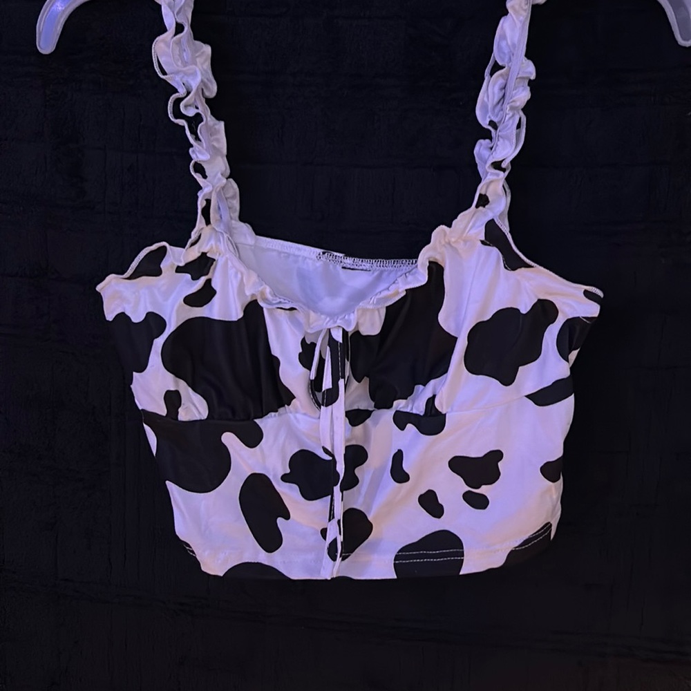 Cow print shirt